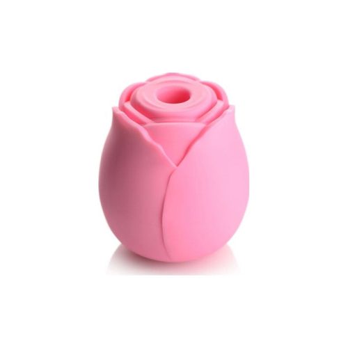 10X Wild Rose Silicone Suction Stimulator Pink - Shhh...