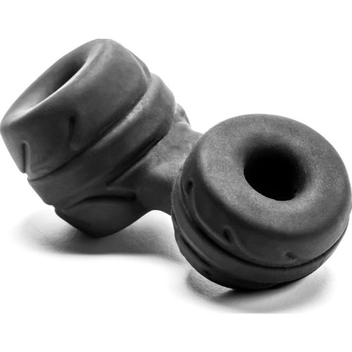 SilaSkin Cock And Ball Ring - Black