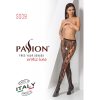 Lace Stockings Open Side S008 BLK - One Size