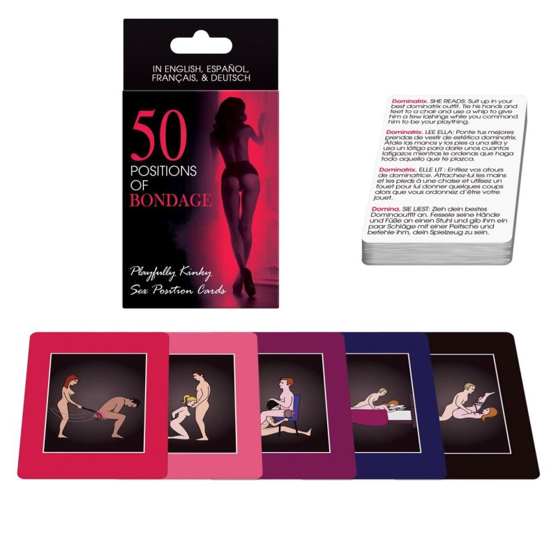 50 Positions of Bondage card game Shhh. 2242623