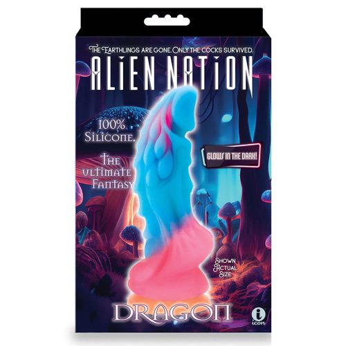 Alien Nation Glow Dragon 23cm Alien Dildo Shhh. 2246740