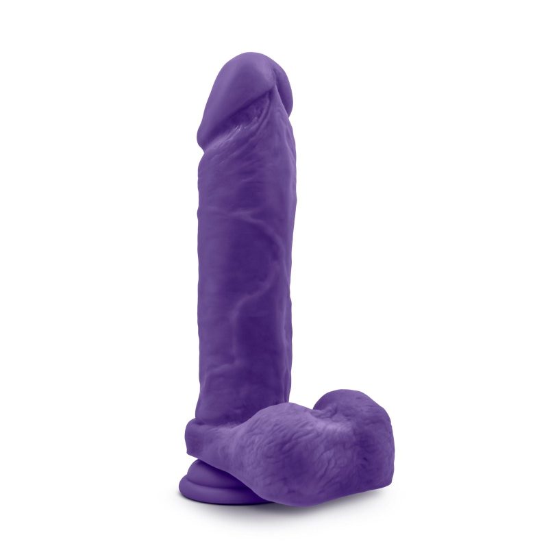 Au Naturel Bold Massive 9in Purple Shhh. 2248991