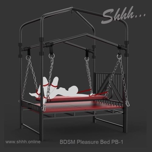 BDSMPleasureRestraintBed3