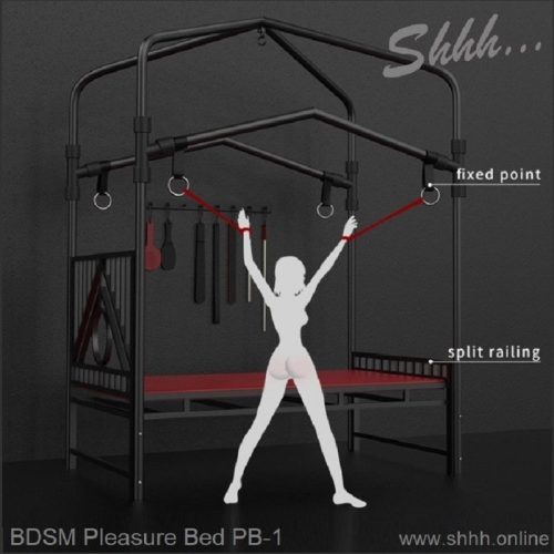 BDSMPleasureRestraintBed4