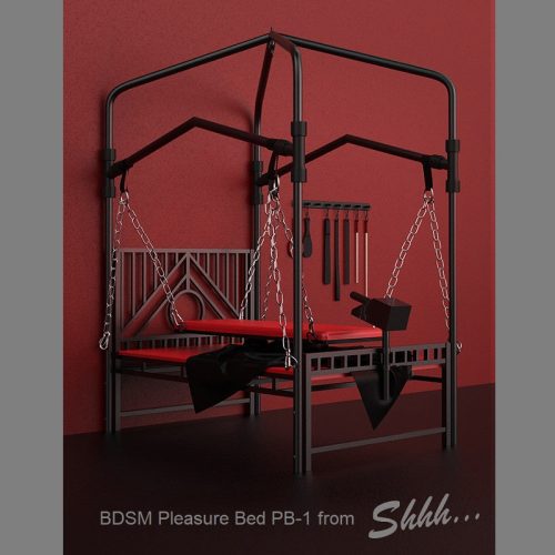 BDSMPleasureRestraintBed8