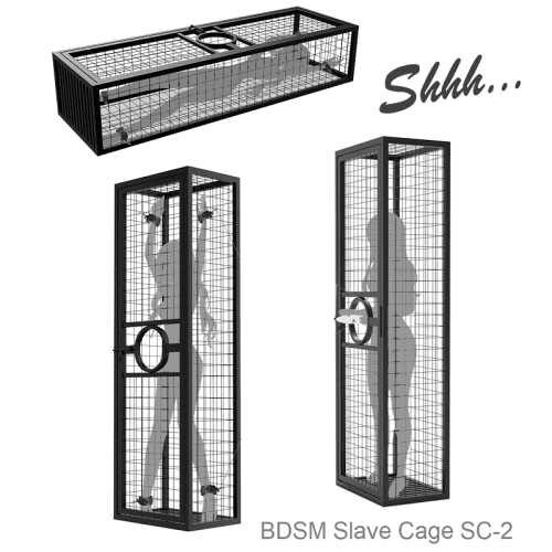 BDSM Slave Cage SC 2 by Shhh. Shhh. 2251170