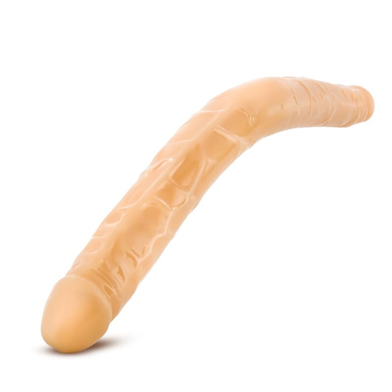 B Yours Double Dildo Beige 16in Shhh. 2249452