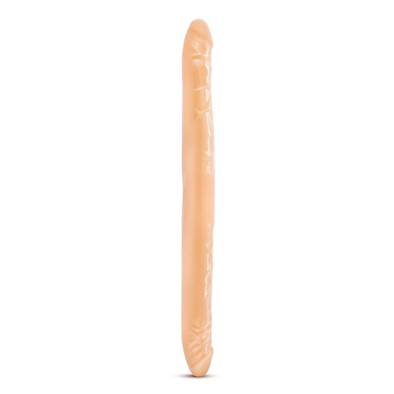 B Yours Double Dildo Beige 16in Shhh. 2249454