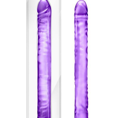 B Yours Double Dildo Purple 18in Shhh. 2249494