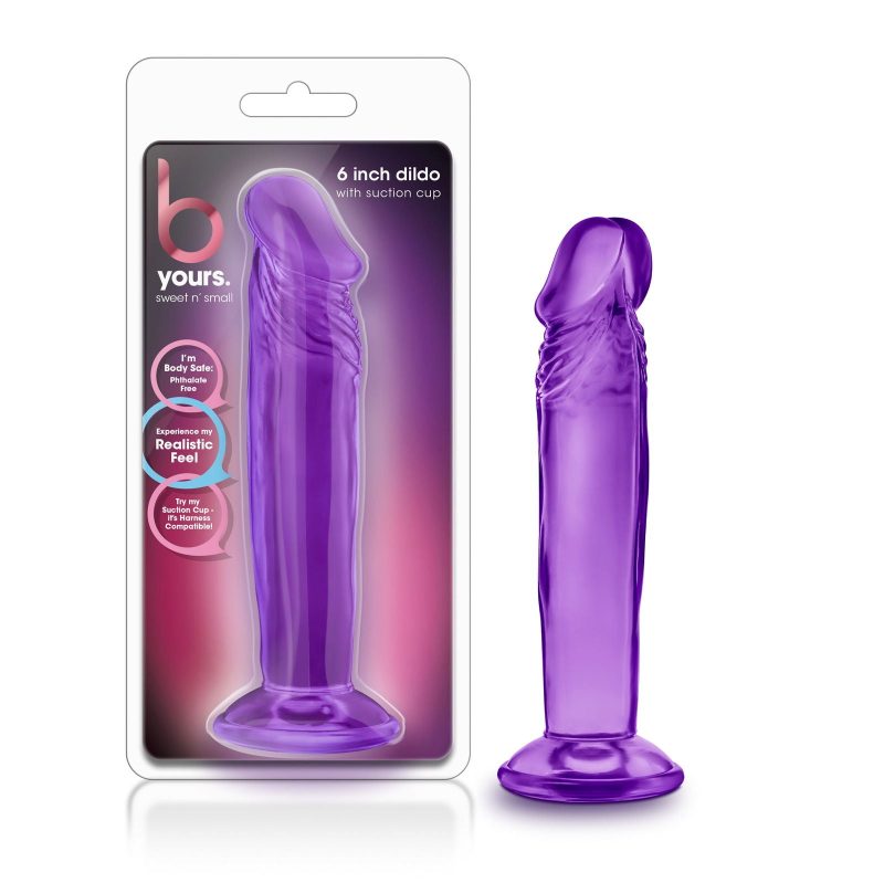 B Yours Sweet N Small 6in Purple Shhh. 2249869