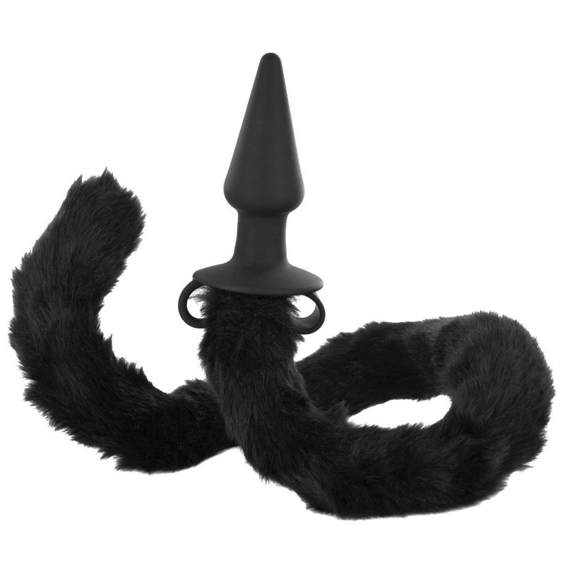 Bad Kitty Silicone Cat Tail Anal Plug Shhh. 2250350