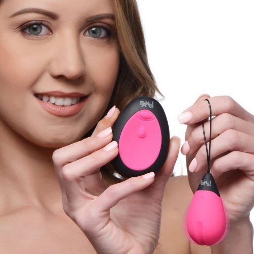 Bang 10X Vibrating Egg Remote Pink Shhh. 2250598