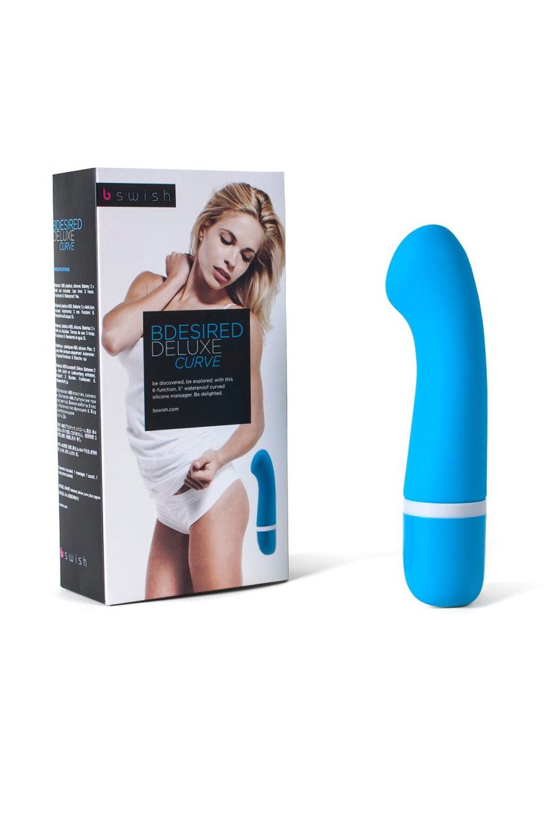 Bdesired Deluxe Curve Blue Lagoon vibrator Shhh. 2250931