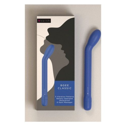 Bgee Classic G Spot Vibe Blue Denim 17.5cm Shhh. 2252267