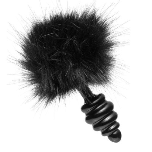 Black Bunny Tail Anal Plug Shhh. 2252634