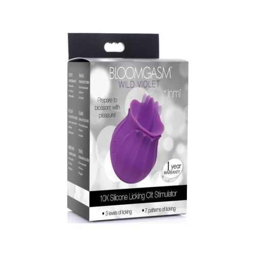 Bloomgasm Wild Violet 10X Clit Licker Shhh. 2253006