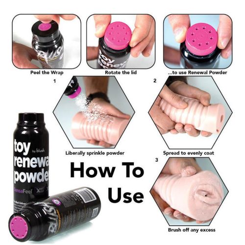 Blush Toy Renewal Powder 96 g Bottle Shhh. 2253037