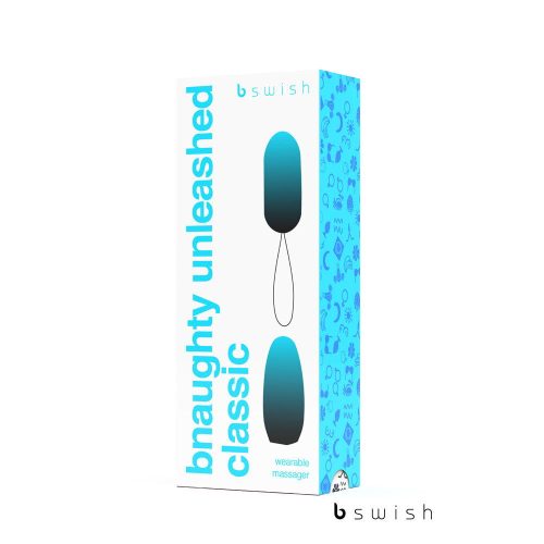 Bnaughty Classic Unleashed Remote Controlled Egg Black Shhh. 2253061