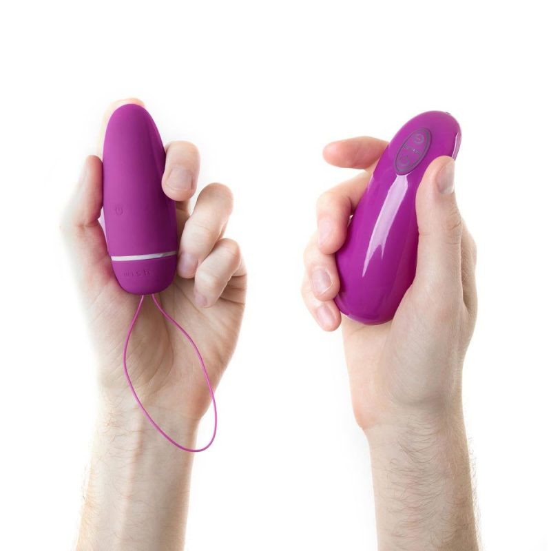 Bnaughty Deluxe Unleashed raspberry Bullet with remote Shhh. 2253087