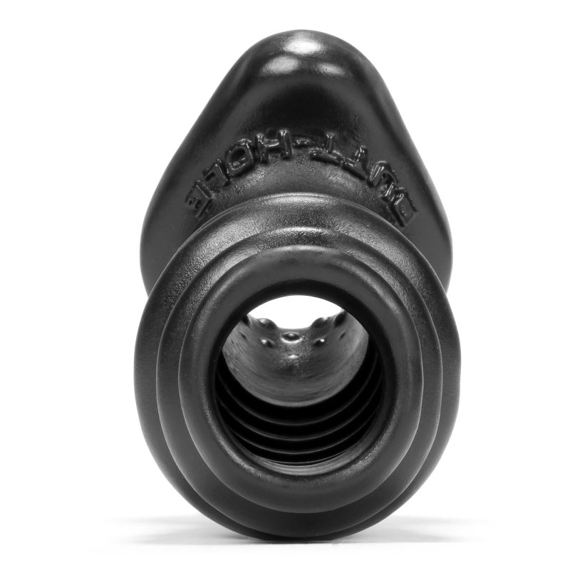 Butthole 2 Hollow Plug Medium Black Shhh. 2255747