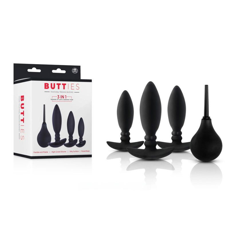 Butties 3 piece Butt Plug Set Shhh. 2255760