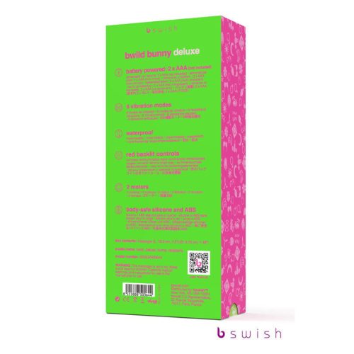 Bwild Deluxe Bunny Raspberry Shhh. 2256026