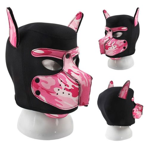 Camo pastel colour Puppy Play masks Shhh. 2256202