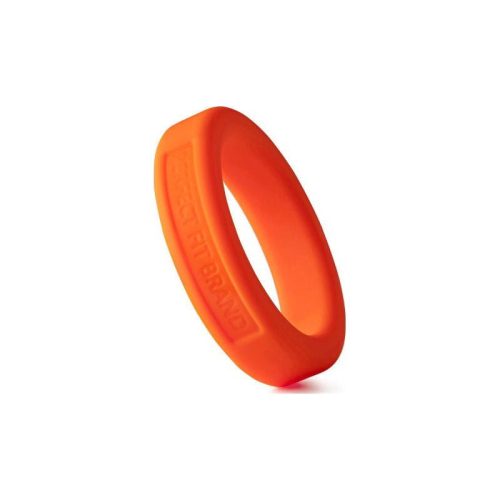 Classic Silicone Medium Stretch Penis Ring 36mm Orange Shhh. 2257668