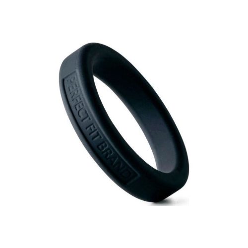 Classic Silicone Medium Stretch Penis Ring 44mm Black Shhh. 2257688