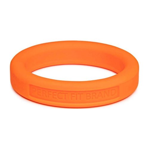 Classic Silicone Medium Stretch Penis Ring 44mm Orange - Shhh...