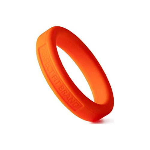 Classic Silicone Medium Stretch Penis Ring 44mm Orange Shhh. 2257714