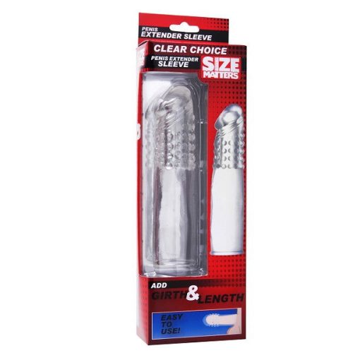 Clear Choice Penis Extension Sleeve Shhh. 2258200