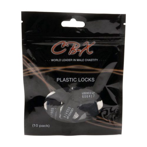 Cockcage Plastic Locks 10pc Shhh. 2259039