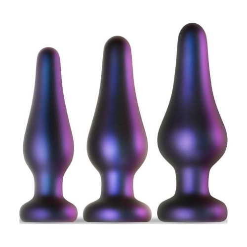 Comets 3 Pc Butt Plug Set - Blue - Shhh...