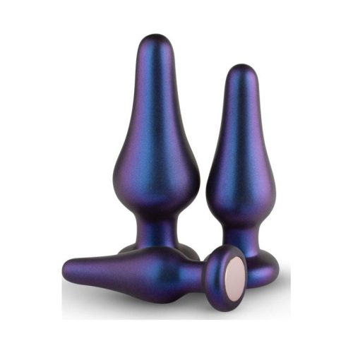 Comets 3 Pc Butt Plug Set Blue Shhh. 2259669