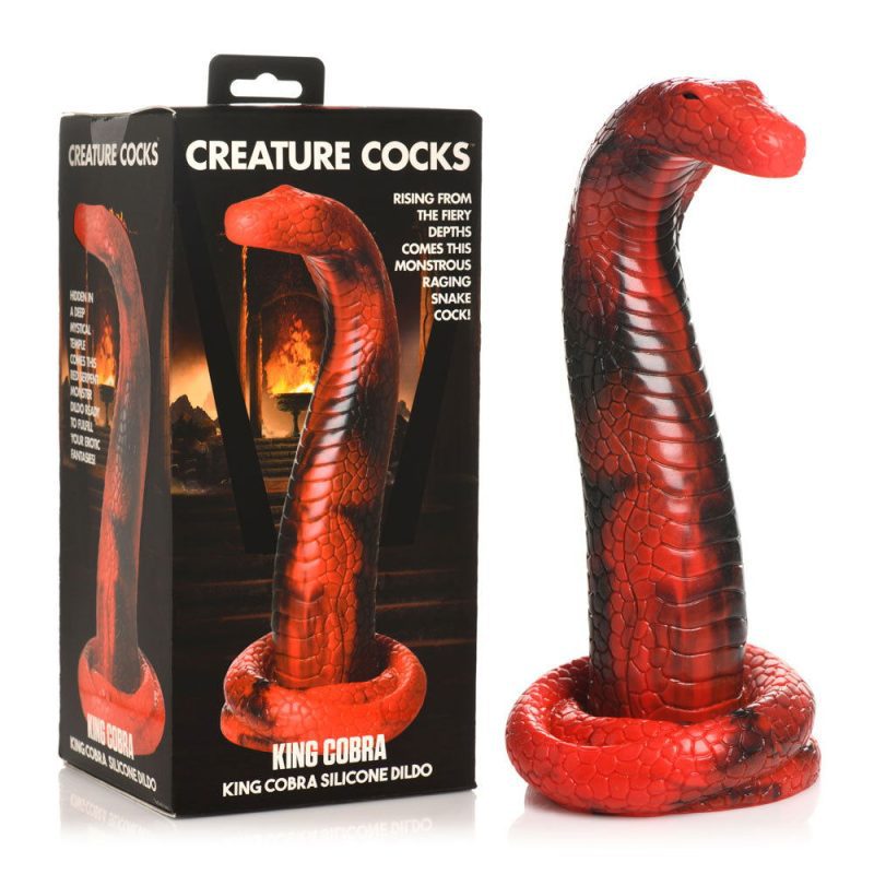 Creature Cocks King Cobra Silicone Dildo Shhh. 2261265