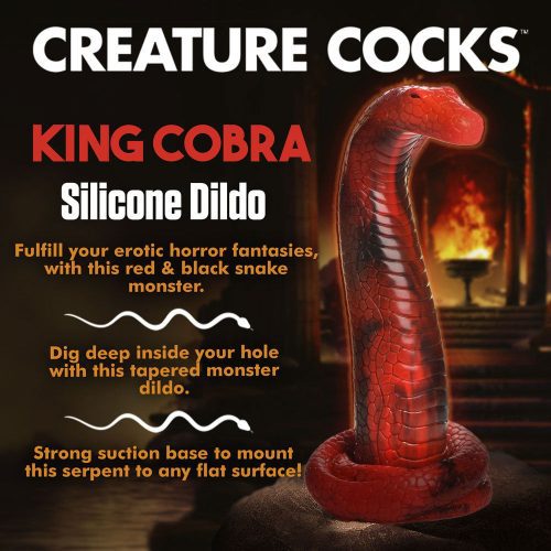 Creature Cocks King Cobra Silicone Dildo Shhh. 2261273