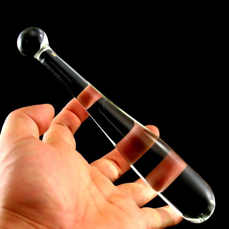 Crystal glass double ended dildo 21 cm Shhh. 2262622