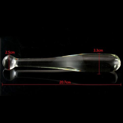 Crystal glass double ended dildo 21 cm Shhh. 2262636