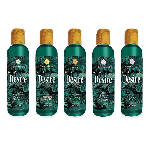 Desire Pheromone Massage Oil 118ml Pink Grapefruit Shhh. 2263741