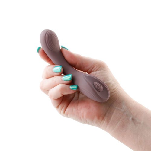 Desire Pure Silicone G Spot Vibe Purple Shhh. 2263754