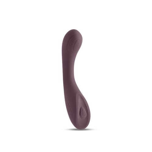 Desire Pure Silicone G Spot Vibe Purple Shhh. 2263757