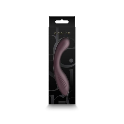 Desire Pure Silicone G Spot Vibe Purple Shhh. 2263764