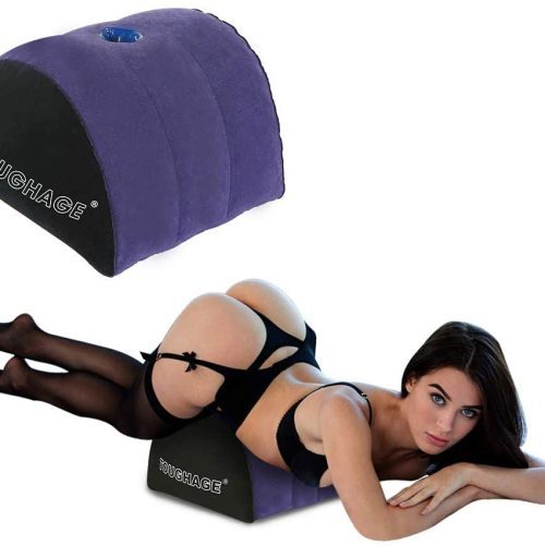 Domed sex pillow with dildo holder Shhh. 2264560