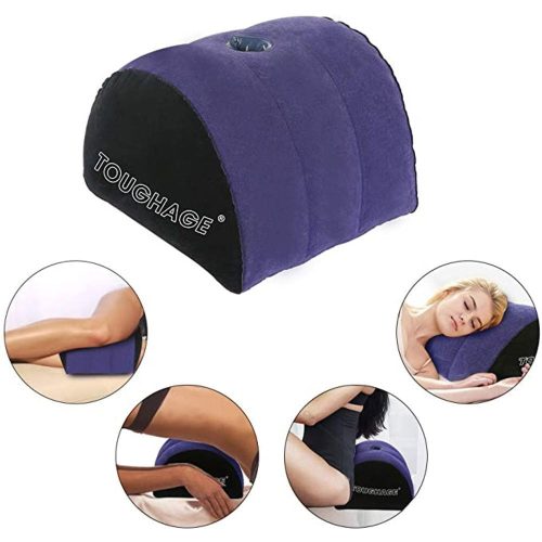 Domed sex pillow with dildo holder Shhh. 2264571