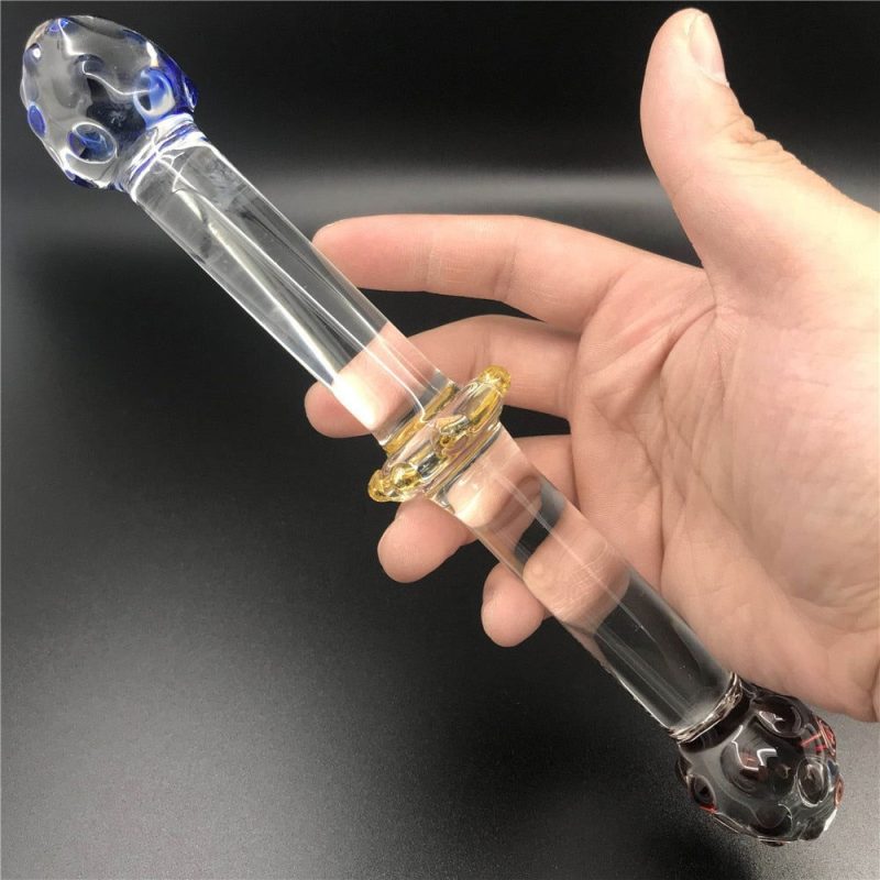 Double ended glass dildo 24cm Shhh. 2264876