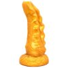 Dragon Horn Dildo 17cm Gold - Shhh...