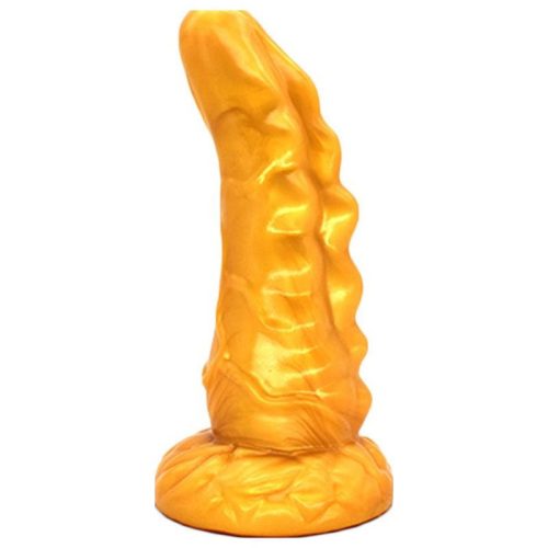 Dragon Horn Dildo 17cm Gold - Shhh...