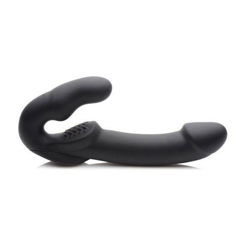 Evoke Rechargeable Vibrating Silicone Strapless Strap On Shhh. 2268051