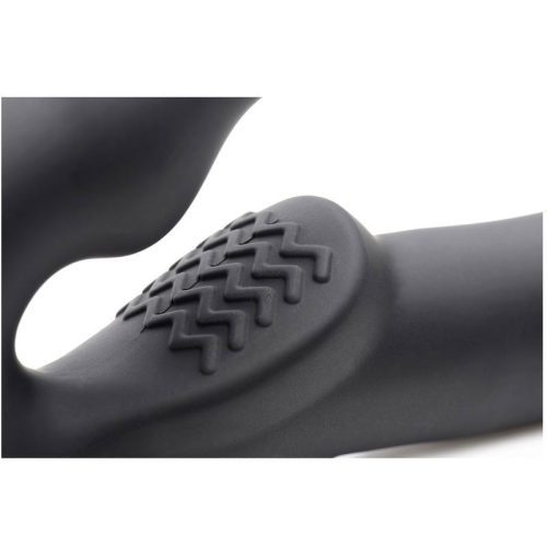 Evoke Rechargeable Vibrating Silicone Strapless Strap On Shhh. 2268054